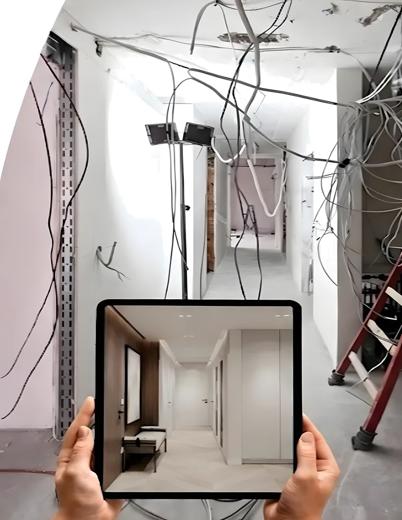 Сверяване на изпълнението на обекта с 3D визуализацията на таблет